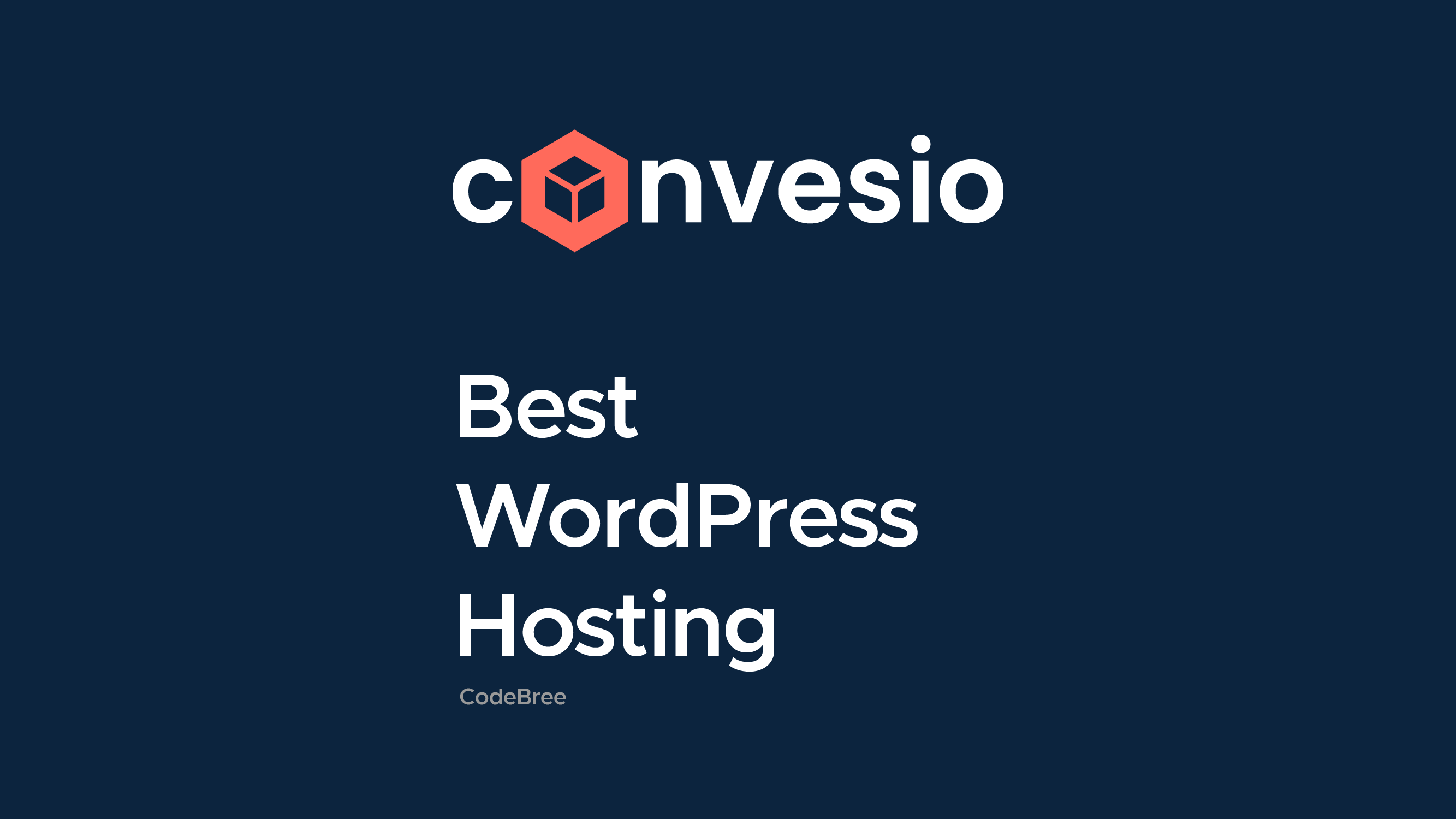 Best hosting for WordPress Convesio