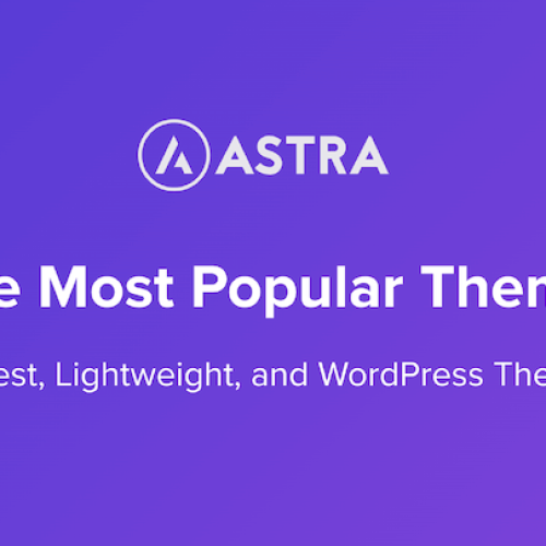 Astra WordPress Theme: The Best, Superfast & Light WP Theme